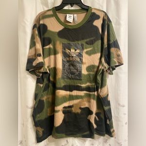 Adidas camouflage t shirt